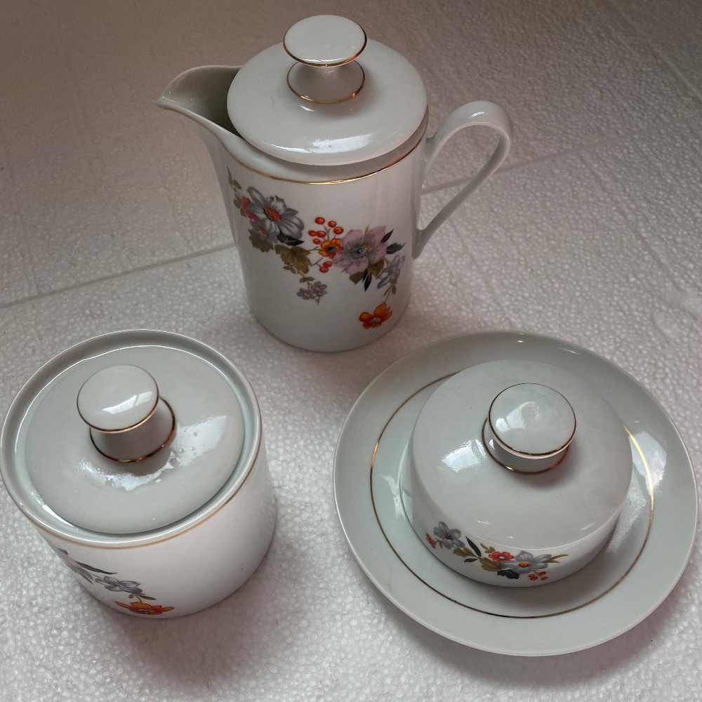 Oriental garden fine China vintage porcelain